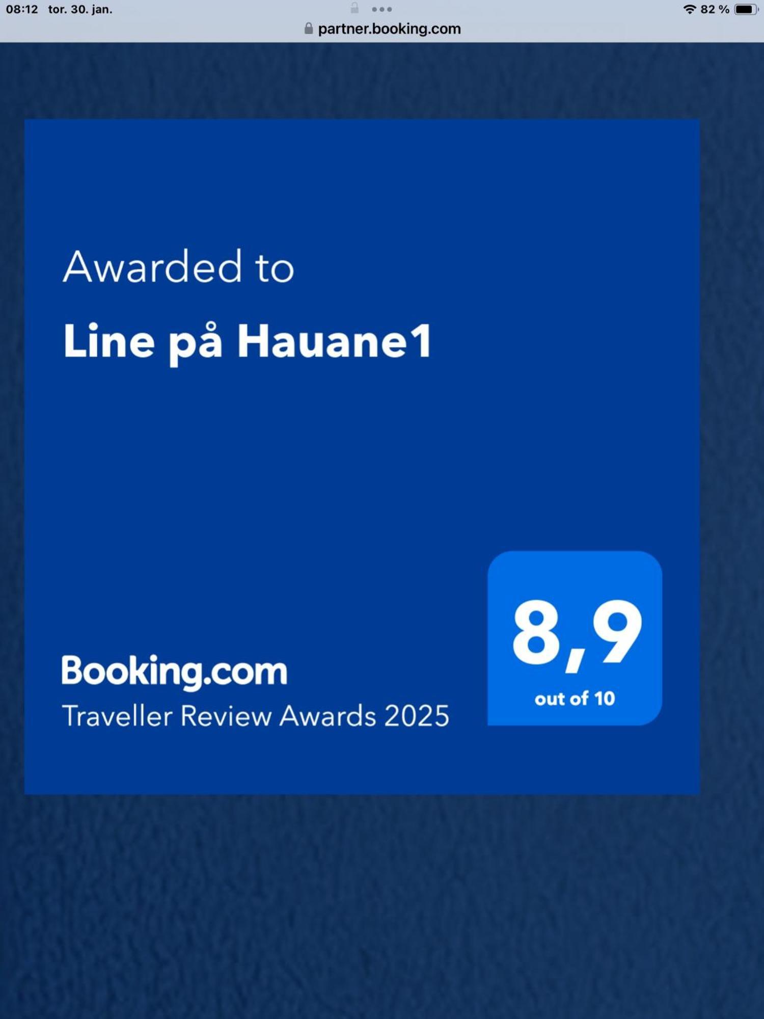 مبيت وإفطار Volda Line Pa Hauane1 المظهر الخارجي الصورة